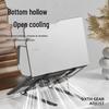 Universal Carbon Steel Laptop Stand for Heat Dissipation and Height Adjustment