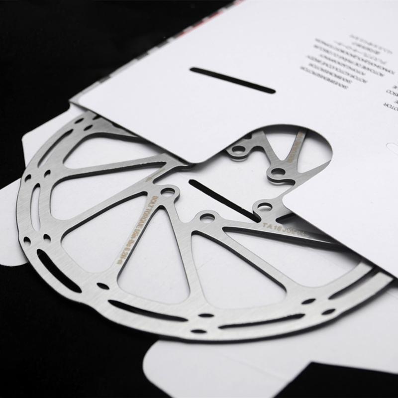 2Pcs 160mm /180mm /203mm Disc Brake Rotors with Bolts Bicycles Disc Brake Rotors for Road Bike, Mountain Bike, MTB