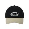 EMIS NEW LOGO MIX BALL cap(RENEWAL)-BEIGE/black