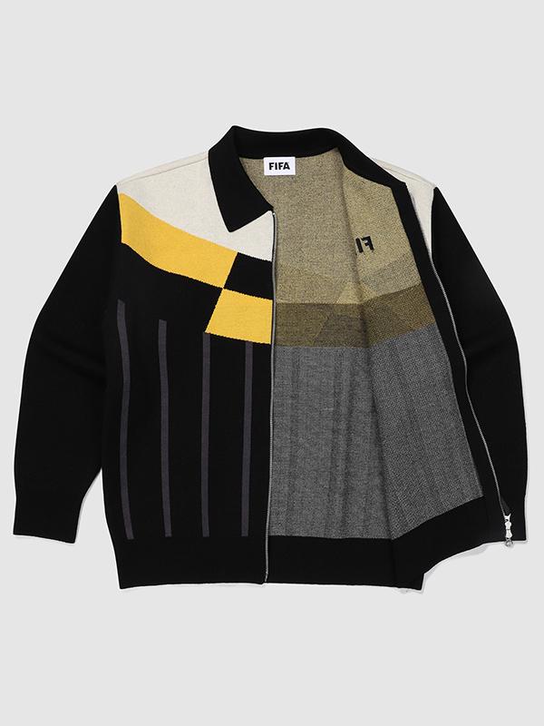 FIFA 1904 Sweater Zip-Up Black (Ff31Jz30U_160)