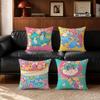 Cute RRainbow Cated Cushion Cover Cushion Cover Set Pcs X X X Pillowcase Decorative Sofa Home Decor