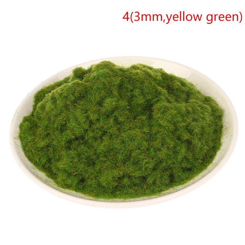 3/5Mm Grass Flock Powder For Artificial Terrain Game Landscape Accessories Fake Grass Sand Table Model Railway Layout