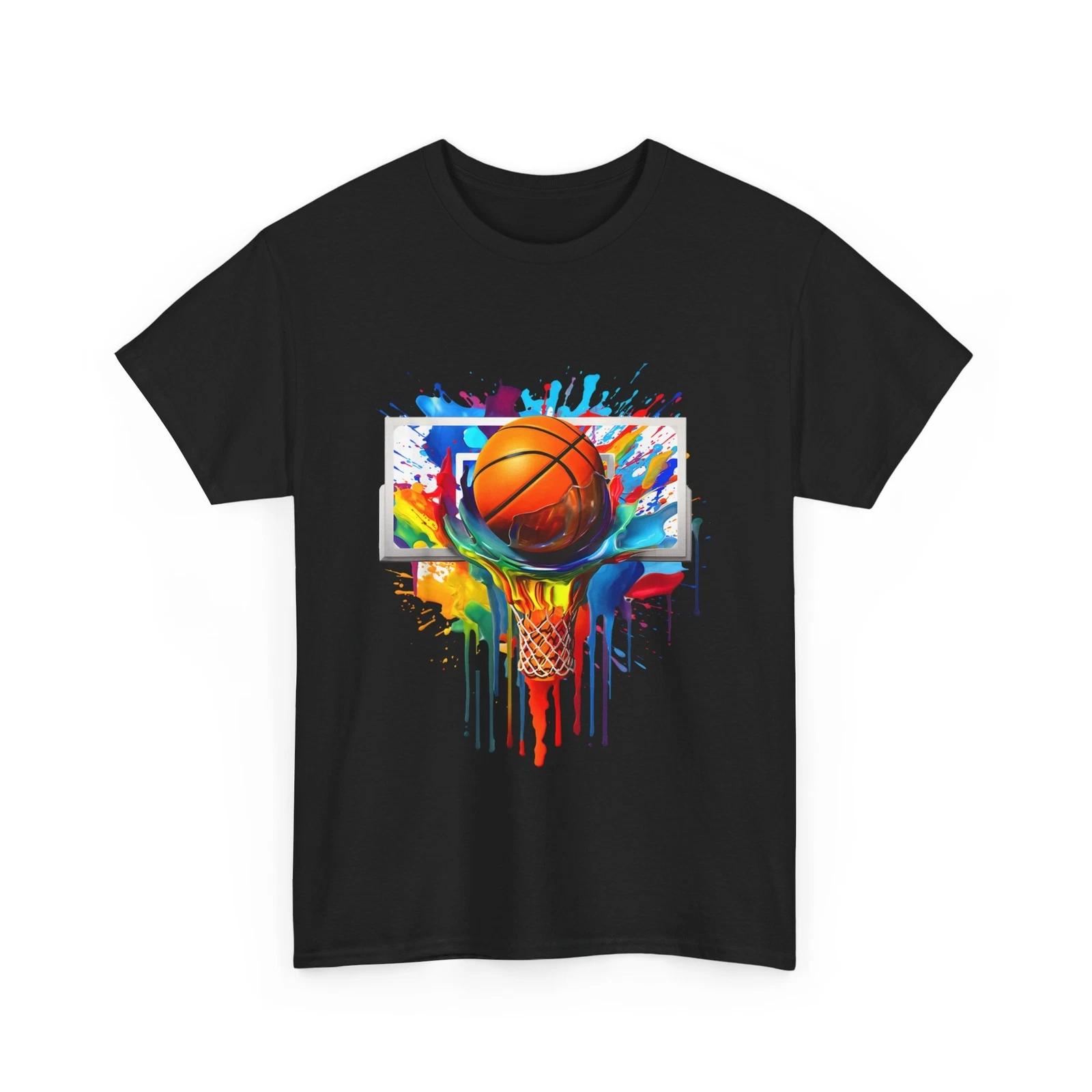Basketball Splash Baller Shirt, Basketball Lovers Sports Fans Cute T shirt L