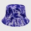 Neutral Summer Tie Dye Printed Fisherman Hat Outdoor Breathable Hat Sunshade