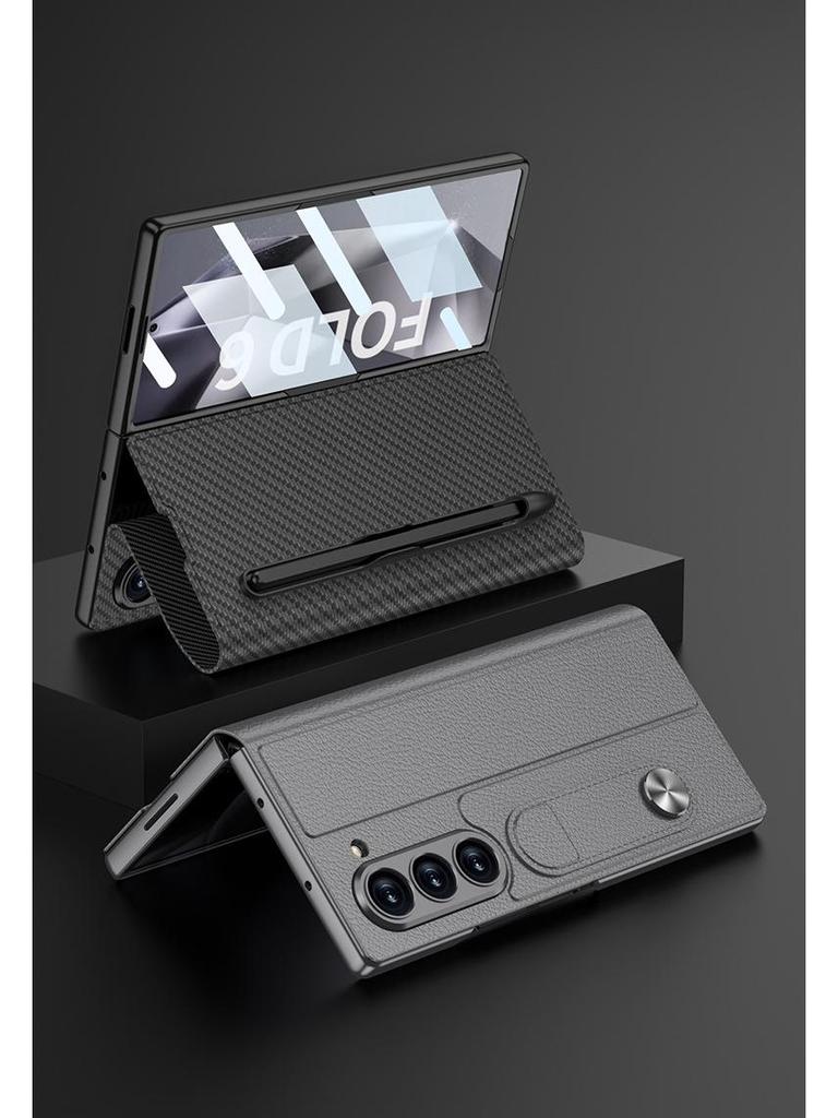 Samsung Z Fold7 Business Leather Flip Case: Full Coverage, Creative Design