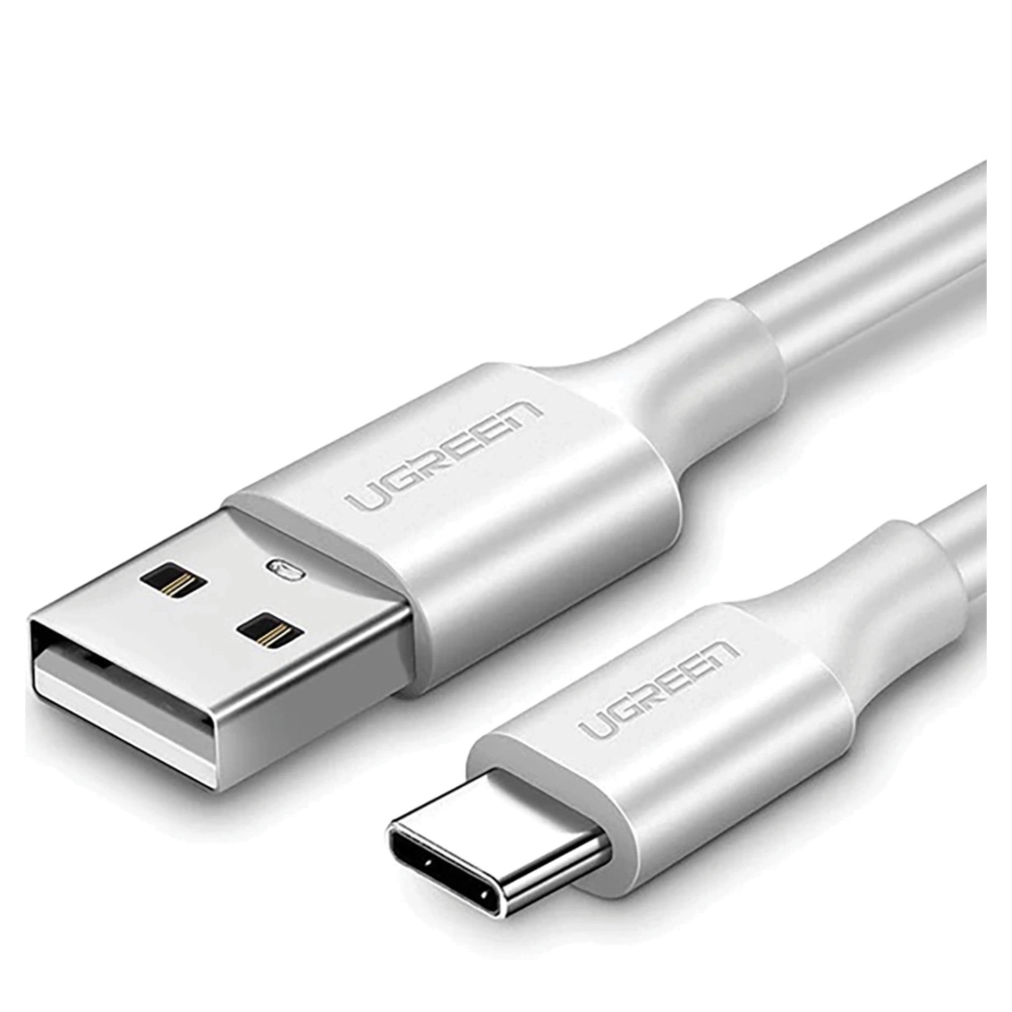 Ugreen Weiß Usb-A - Usb-C Daten- Und Ladekabel Us287, 18W, 1,5M, - Bild 4
