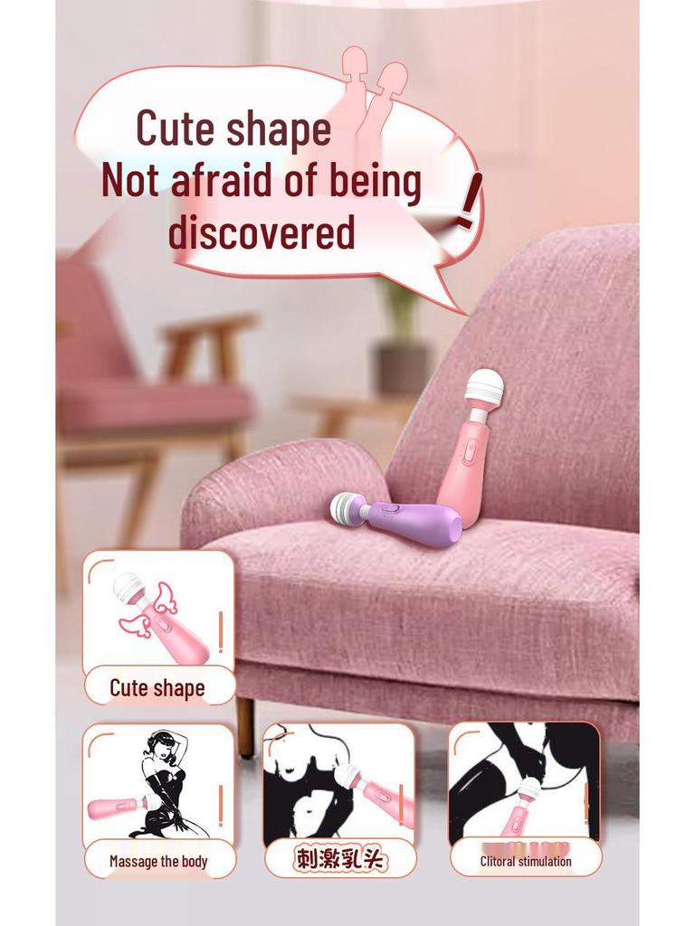 LILO Lai Le Becher Weiblicher Mini-AV-Vibrator - Massagegerät mit variabler Frequenz für Erwachsene