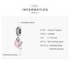 Bamoer 925 Sterling Sølv Ettermiddagste Fritidsserie Emalje Charm for Originalt Armbånd