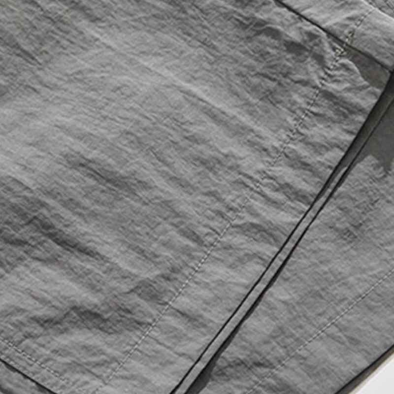 Maoren Men's Summer Quick-Dry Ice Silk Cargo Pants