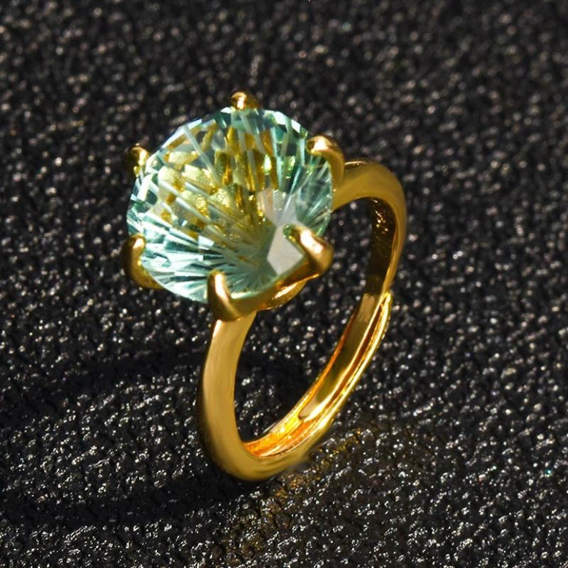 2025 Fashion Trend: Inlaid Zircon Ring, Open Ring, Women s Jewelry Accessories Resizable