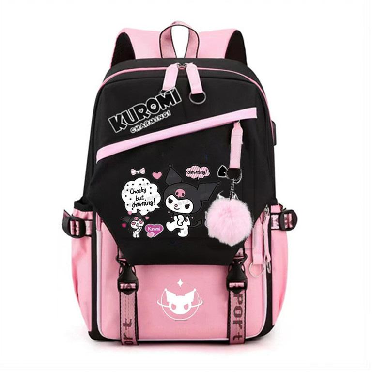 Surrounding Cute Cartoon Female Middle School Student Schoolbag Backpack Japanese Girl Heart Backpack