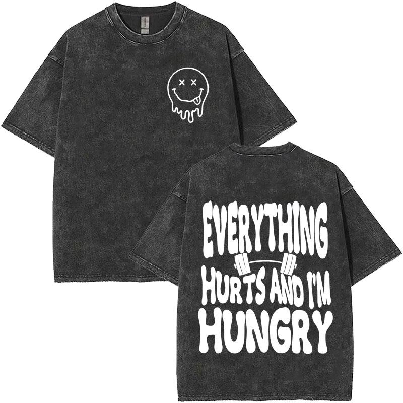 Vintage Washed Muscle Mommy Gym Rat Funny  Meme T Shirt Mens Women High Street Tshirt Aesthetic Fashion Oversized T Shirts