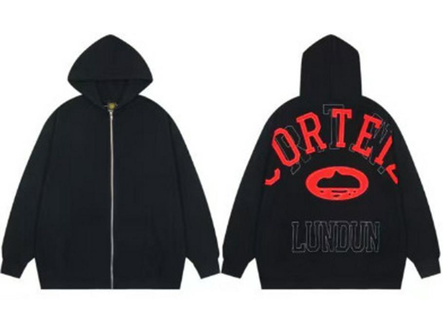 Chaqueta de Invierno Acolchada de Plumas Corteiz Alcatraz con LOGOTIPO Bordado
