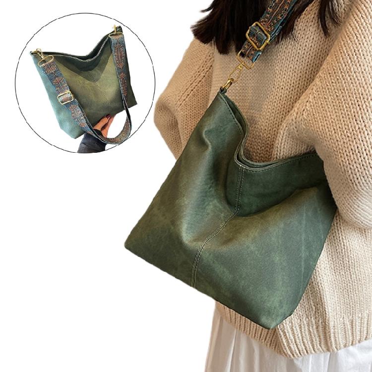 2023 NEW Vintage Shoulder Bag Casual Crossbody Bag for Women Girl Bucket Bag