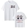 Japan Anime Demon Slayer Uzui Tengen Graphic T-Shirts Men Women Funny Muscular Ninja Mice Muki Muki Gym Cotton Short Sleeve Tees