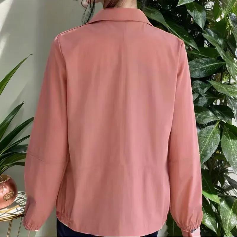 Kurtka damska krótka, wiatrówka, wiosna i jesień, na każdy mecz, w dużych rozmiarach