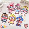 10Pcs Cartoon Crying Baby Ziplock Bag Special-Shaped Packaging Bags Snacks, Biscuits And Candy Storge Bags Thickened Bag