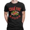 Herren The Crab Five Maryland Flag T-Shirt Basketballnummer Baumwolle Merchandise Freizeit Kurzarm O-Ausschnitt T-Shirts Sommer T-Shirt