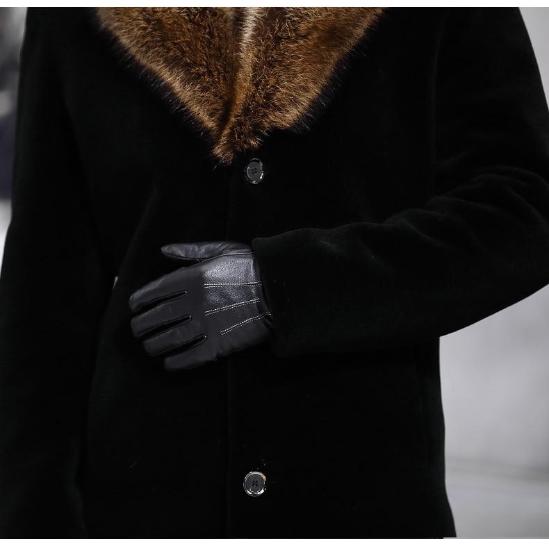 Overcoat Male Wool Blend Autumn Winter Coat Men with Artifical Fur Collar Coat Men Winter Trench Plus Size 5XL Jacket