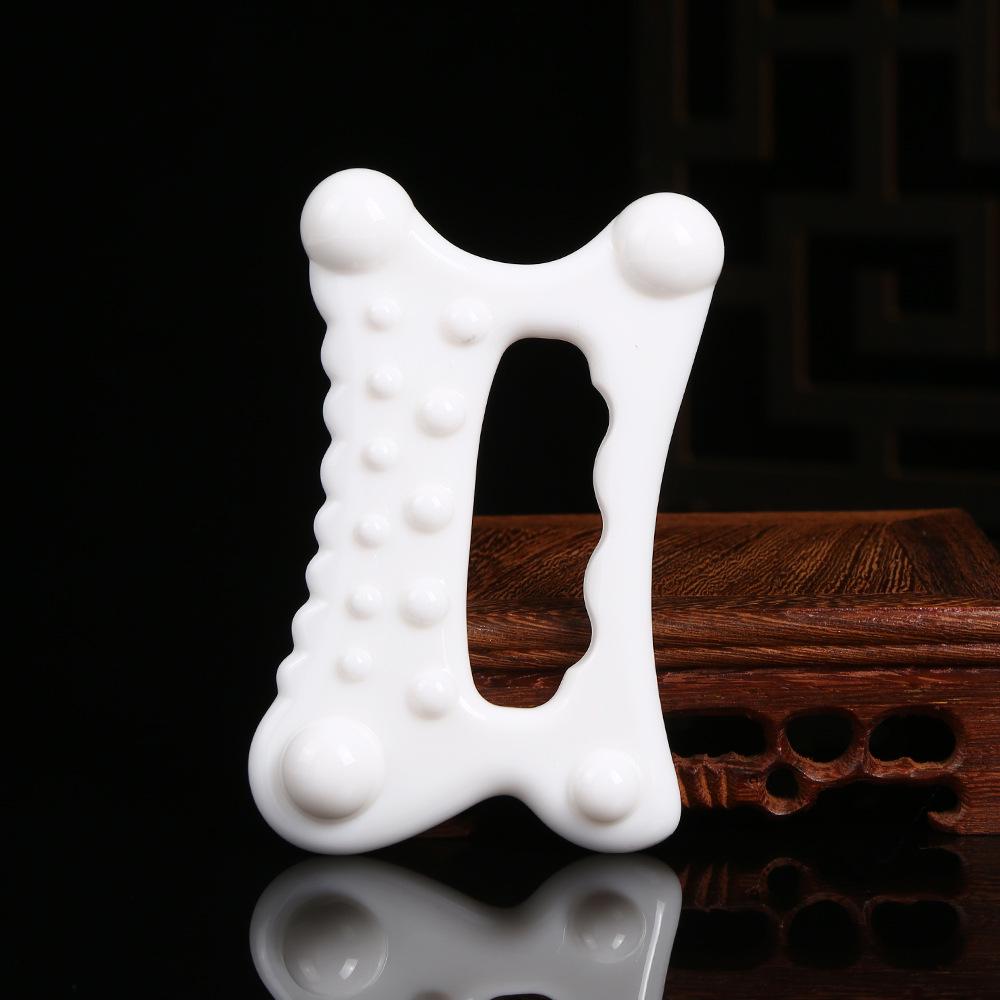 Nicht-Keramisches Wellenförmiges Gua Sha Werkzeug für Gesichts- und Körpermassage