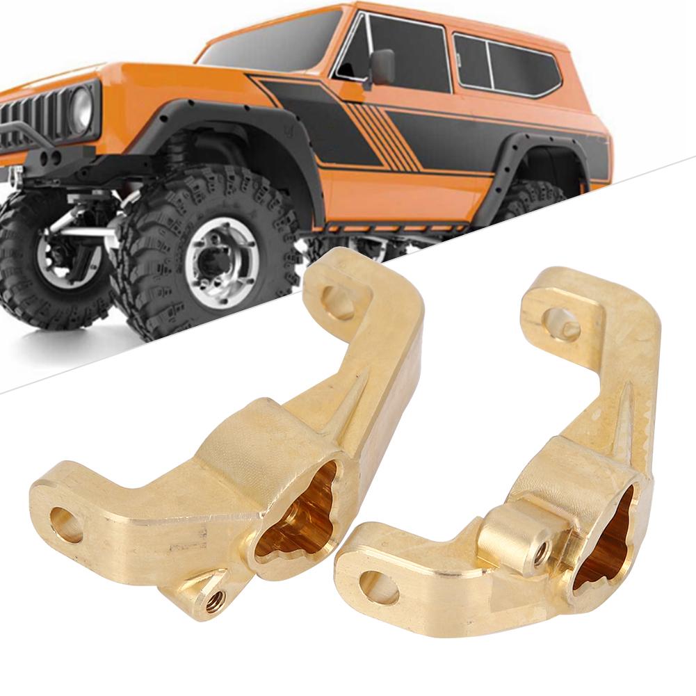 2pcs Brass Front C Hub Caster Mounts RC Accessories Fit for Redcat Gen8 Scout II 110 Crawler