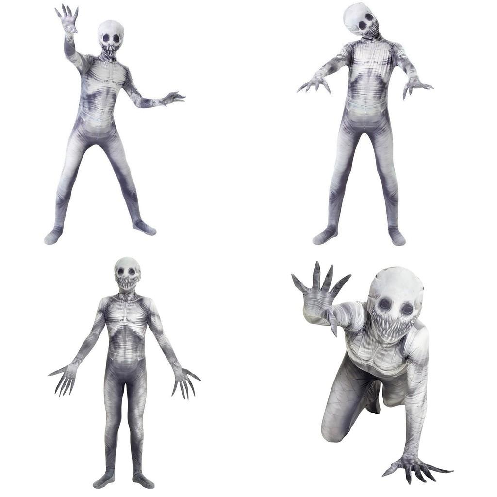 High Quality And Terrifying The Rake Morphsuit Halloween Costume For Kids And Adults