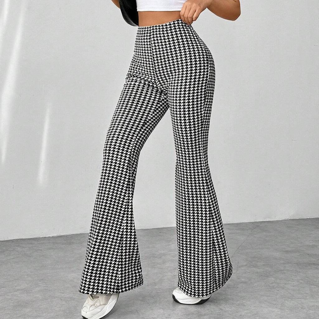 Women's Straight Pants Fashion Casual Pants Nine Point Harlan Pants