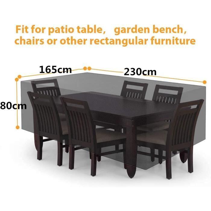 Garden Cover - Tvird - Furniture Cover - Outdoor Protection - Black Color - For Garden Furniture