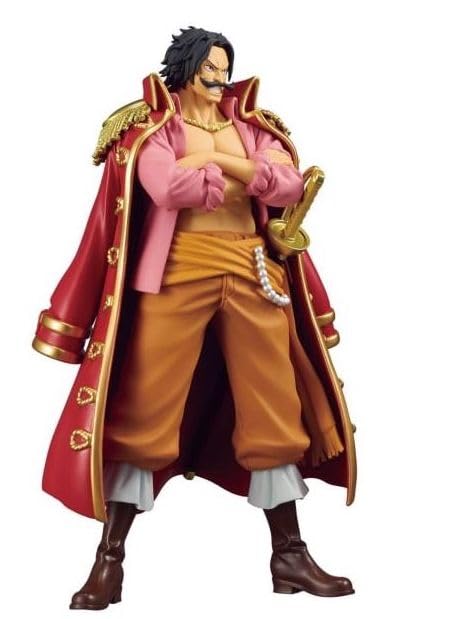 Banpresto One Piece DXF Grand Line Series Special Gold Roger Figure 20cm Multicolor D.