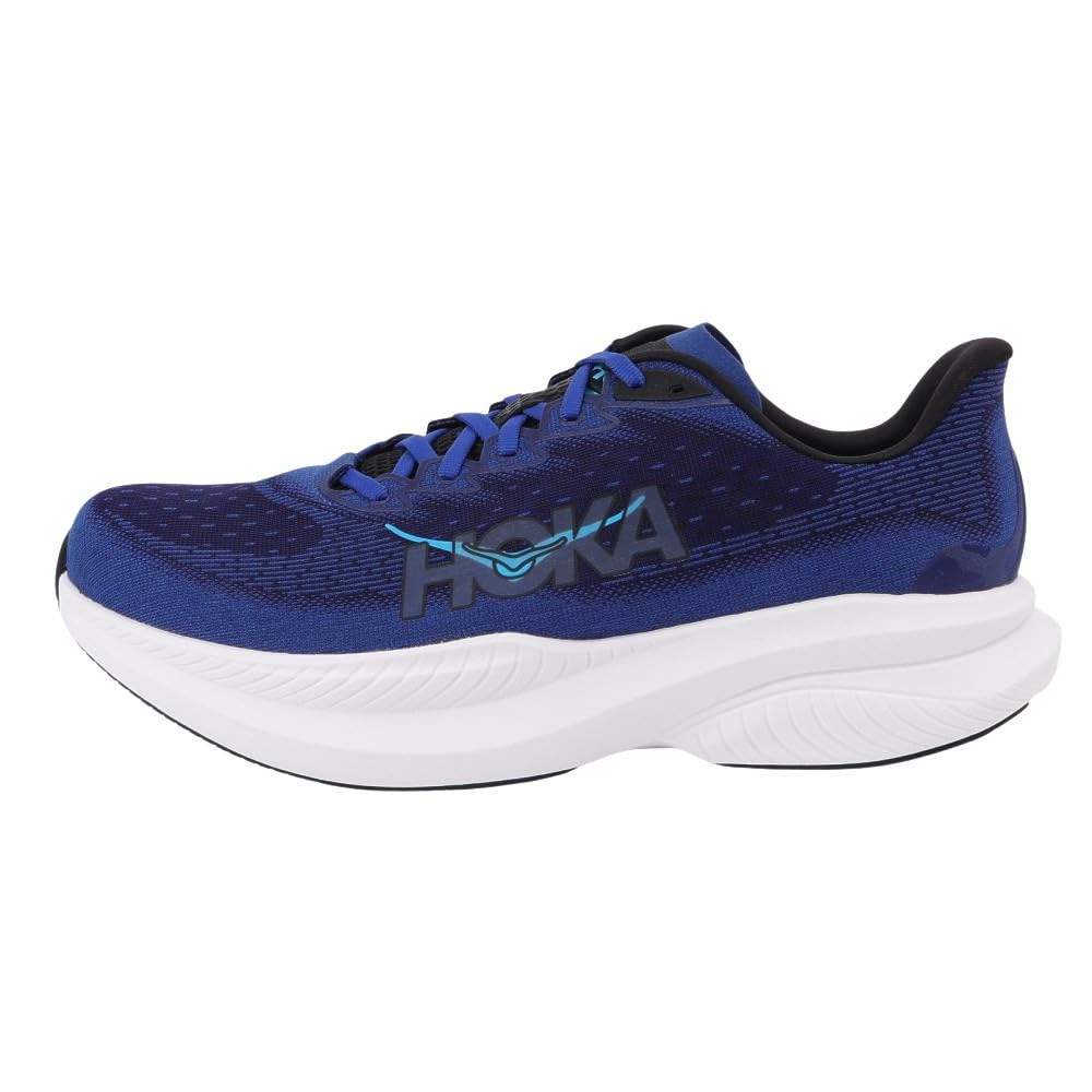HOKA Mach 6 Wide Running Black and Size Shoes, Navy, 29.0, Men's, 1147833-BNGH