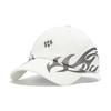 Hip Hop Street Advanced Flame Embroidery Baseball Cap Men's and Women's Versatile Cap Child Trendy Brand Sun Hat