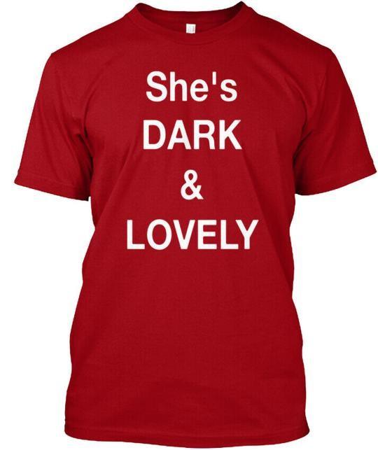

Dg - Футболка Shes Dark and Lovely Сделано в США Размеры от S до 5XL L