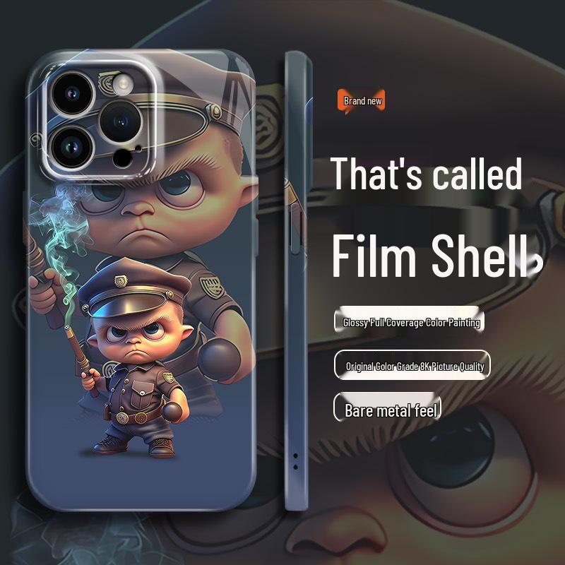 

Cartoon Glossy Case for iPhone Models: 17, 16, 15 Pro Max, 11, XS, 7 Plus iPhone 12 Pro