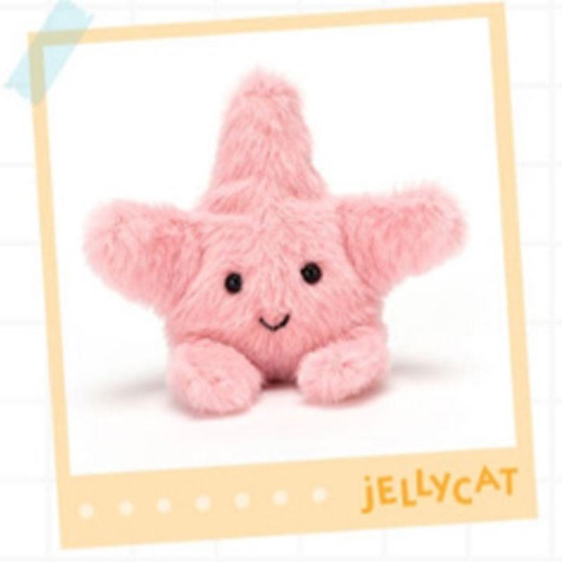 Jellycat Ocean Animals Fluffy Starfish Companion Doll Plush Doll 10cm High