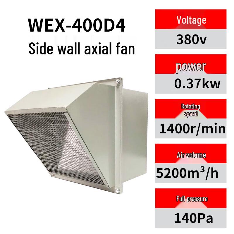 HEYUNCN Industrial Side Wall Exhaust Fan