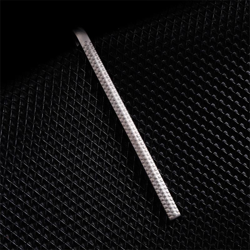 Minimalist Korean Style Gold Tie Clip for Men - Wedding, Groom, Professional, Security