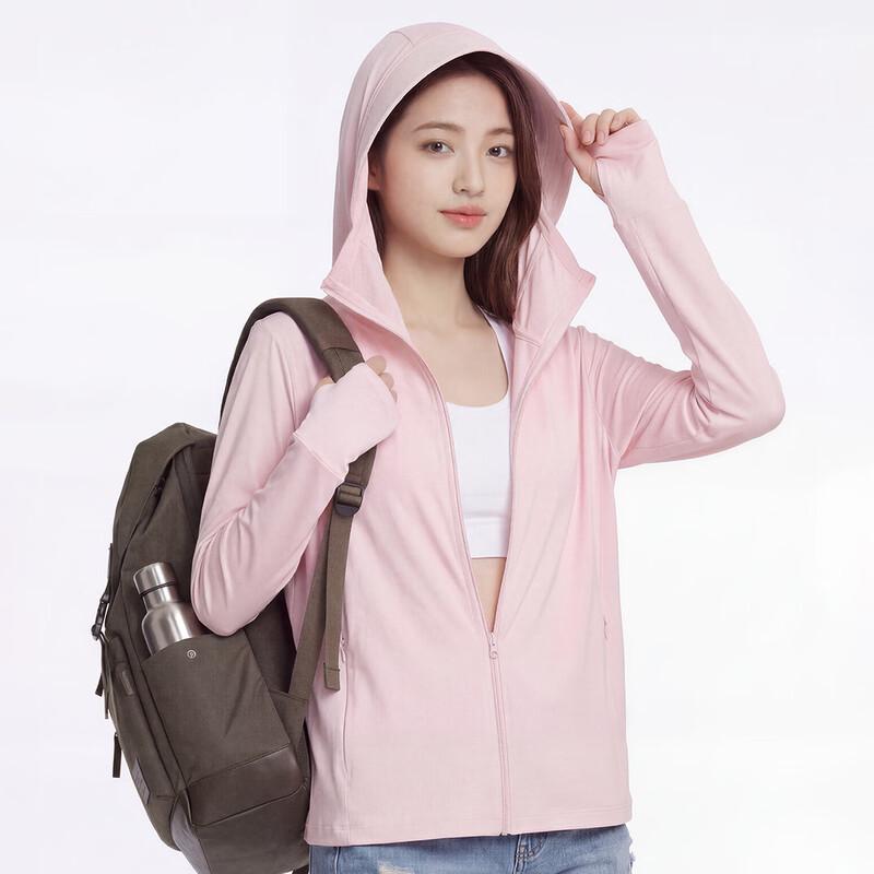 

Unisex Outdoor Long-Sleeve Hooded UV Protection Sun Shirt M