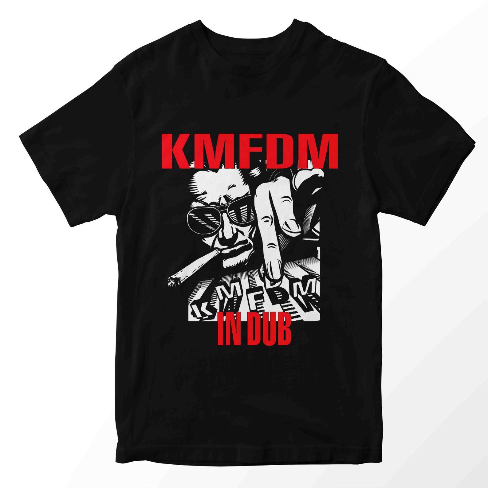 Industrial Rock T-Shirt Skinny Puppy KMFDM S
