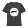 Moon Hang Glider T Shirt for Men and Women Ideal Gliding Teachers Hanggliding Enthusiasts Airsport Lovers Vintage Washed