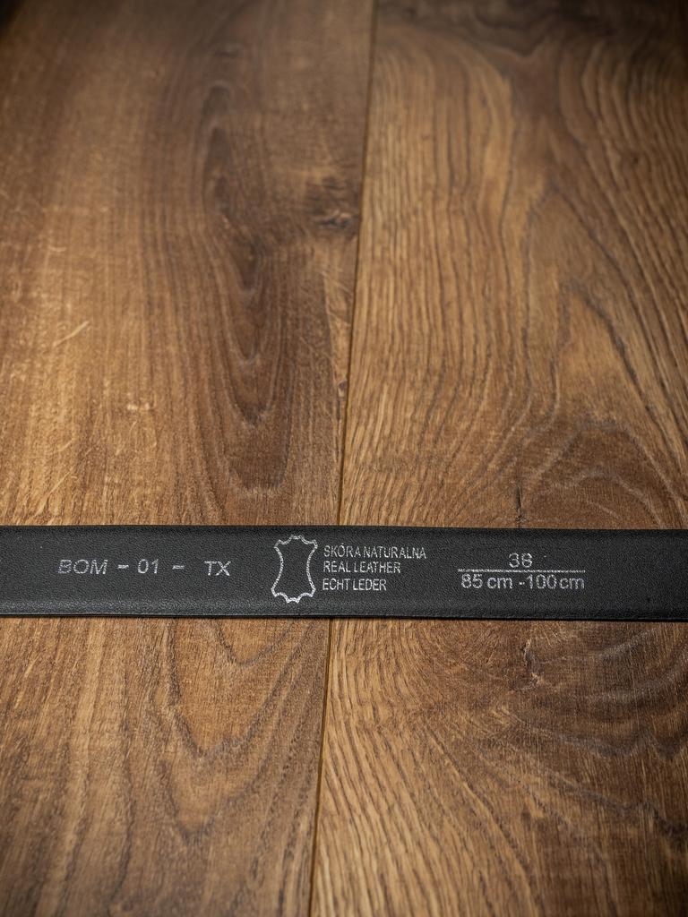 Men'S Leather Belt, Natural Leather, Exclusive