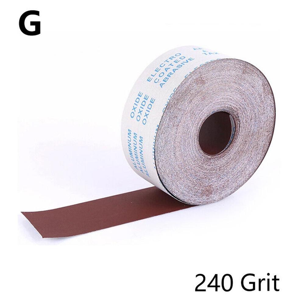 Sandpaper Roll 80-800 Grit Metalwork Tool Non-staining Coating
