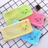 New  25X50cm Cute Towel Cat Pattern Soft Towel Children Embroidered Wool Towel Baby Products Soft Towel Bath Towel