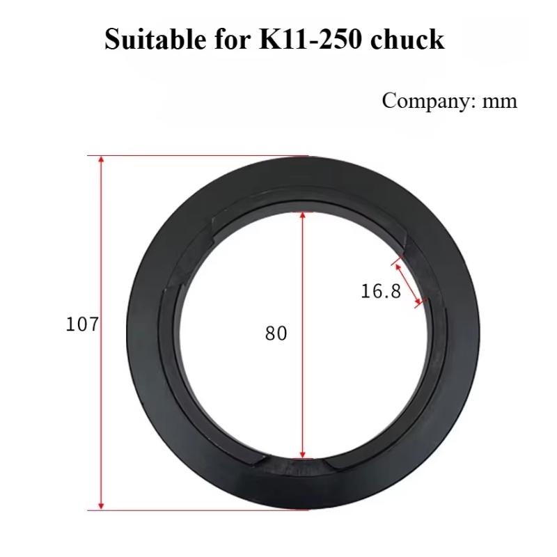 K11-80/100/125/160 Three Claw Four Claw Chuck Corrector Self Centering Drilling Claw Calibration Tool CNC K11 Lathe Chuck Tire Chucks 1