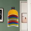 Hat Rack Wall Mounted Adhesive Hanger Hold 10 Hats Baseball Cap Stand For Living Room Closet Door Entryway Bedroom Dorm Shelf