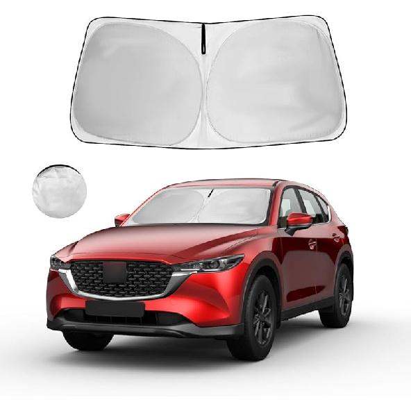 Windshield Sun Shade Fit 2025 2024   - Toyota RAV4 Prime LE Hybrid XLE XLE Premium Adventure TRD Off Road Front Window Sunshade Accessories SUV Sun