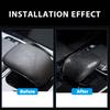 Für Mercedes-Benz A-Klasse W177 CLA C118 2019-2022 Auto Schaltknauf Abdeckung Zierleiste Zubehör Carbonfaser-Look