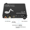 Coaxial Optical Audio AY107 DAC Converter 3.5mm Jack RCA Converter  Stereo Equipment