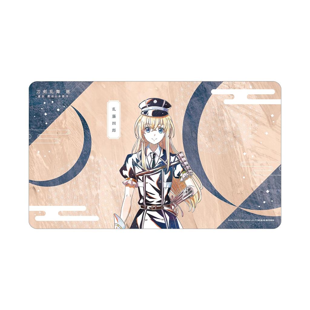 Anime Ranbu Kai Kyoden Burning Toushirou Touken Ranbu Kai Kyoden Burning Honnoji Ani Art 2nd Edition Desk Mat "Touken Honnoji" Multi-Purpose