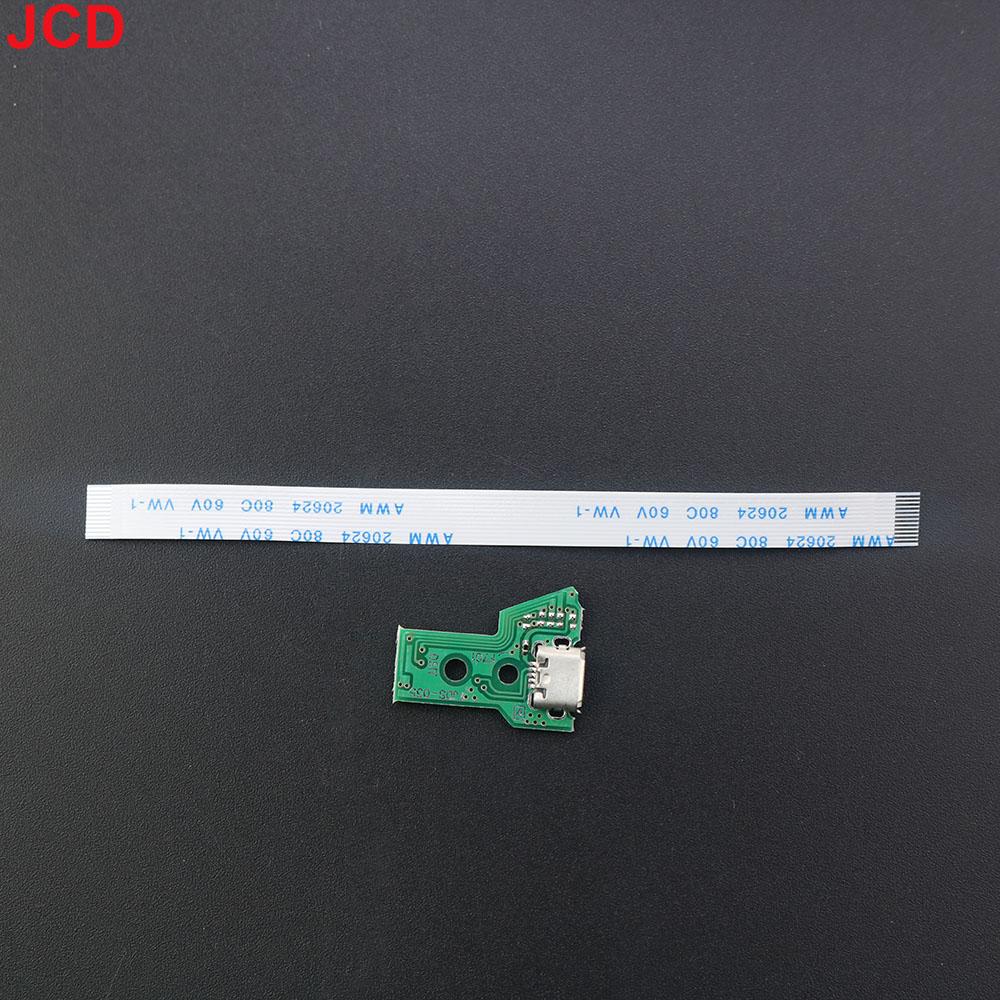 JDM 050 USB Charging Port USB Socket Board 12 Pin Flex Ribbon Cable Conductive Pad For PS4 5.0 JDM 055 Controller JDS-055 JDS055