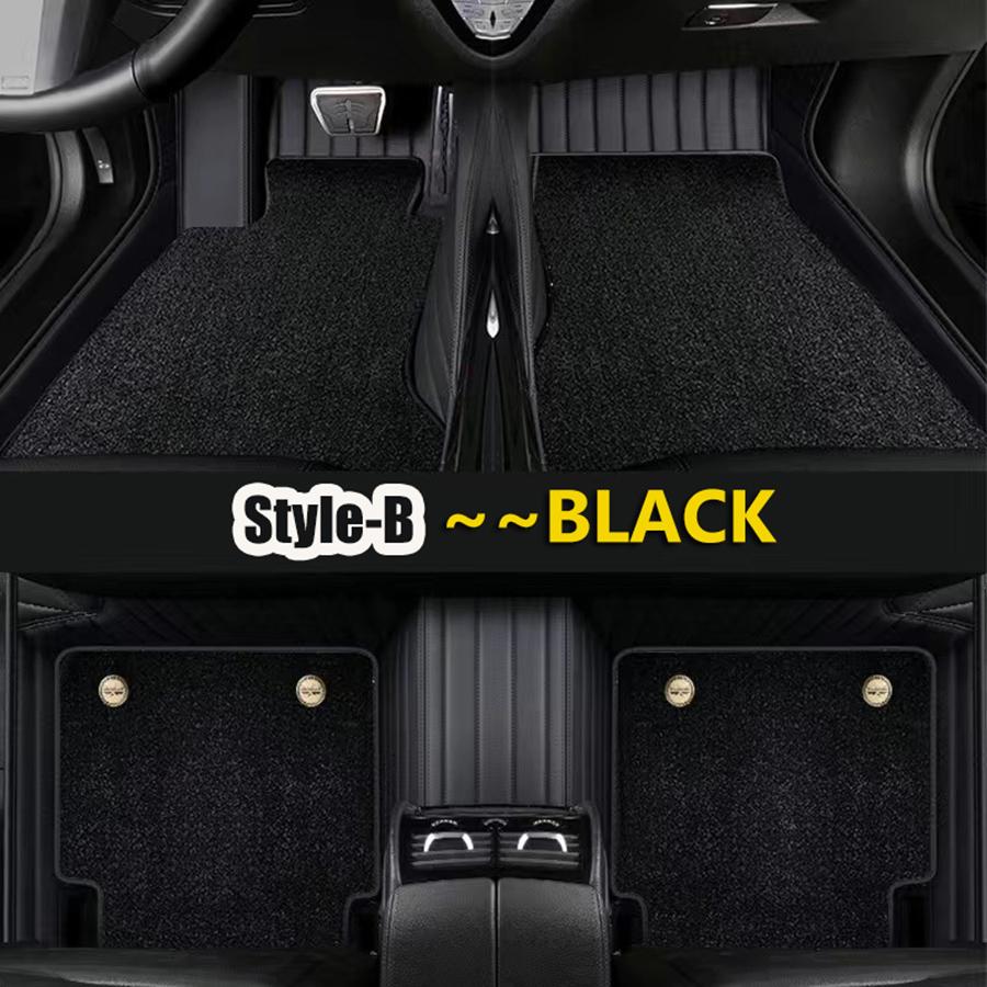 Custom 3D Car Floor Mats for Mercedes Benz C-Class sedan 2008-2026 Wagon 2010-2020 Artificial Leather Interior Accessories